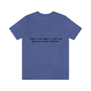 Unisex Jersey Short Sleeve Tee Eagles Hotel California