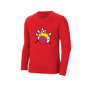 ST4L Sports YST470LS  Sport-Tek Youth Long Sleeve Tee - Junior Gold at Imperial