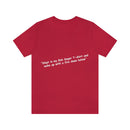 Unisex Jersey Short Sleeve Tee Bob Seger Fire Down Below