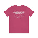 The Sexual Position Formerly Known as 69 is Now Called 96….. Unisex Short Sleeve Tee