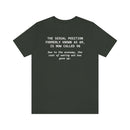The Sexual Position Formerly Known as 69 is Now Called 96….. Unisex Short Sleeve Tee