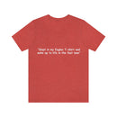 Unisex Jersey Short Sleeve Tee Eagles Life in the Fast Lane