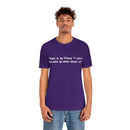 Unisex Jersey Short Sleeve Tee Prince When Doves Cry