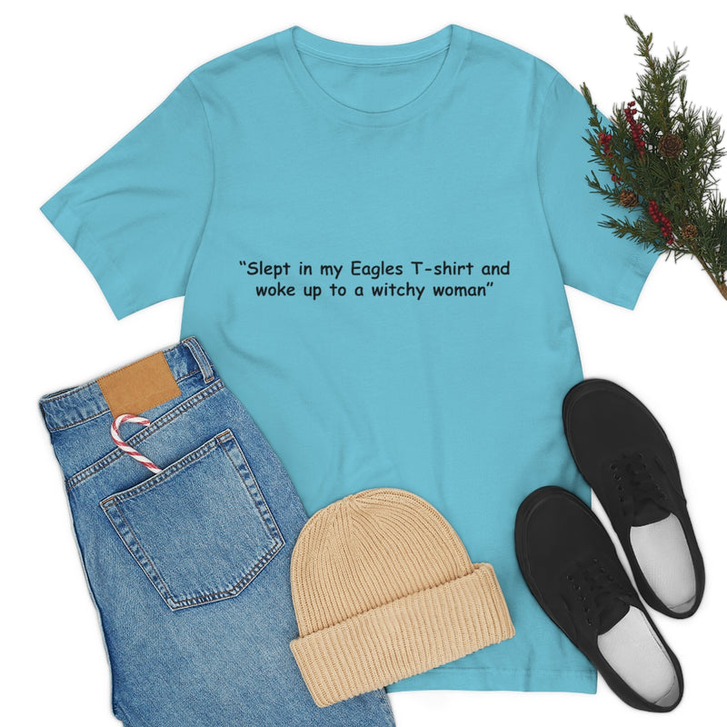 Unisex Jersey Short Sleeve Tee Eagles to a Witchy Woman