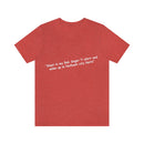 Unisex Jersey Short Sleeve Tee Bob Seger in Nutbush City Limits