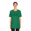 Science is not the Truth - Science is Finding the Truth Soft Cotton Tee