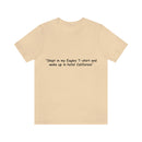 Unisex Jersey Short Sleeve Tee Eagles Hotel California