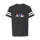 ST4L Sports Youth Football Fine Jersey Tee Bumper Kids Imperial