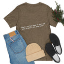 Unisex Jersey Short Sleeve Tee Bob Seger Fire Down Below