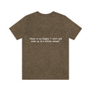 Unisex Jersey Short Sleeve Tee Eagles to a Witchy Woman