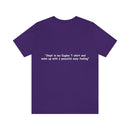 Unisex Jersey Short Sleeve Tee Eagles in Peaceful Easy City