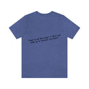 Unisex Jersey Short Sleeve Tee Bob Seger in Nutbush city limits