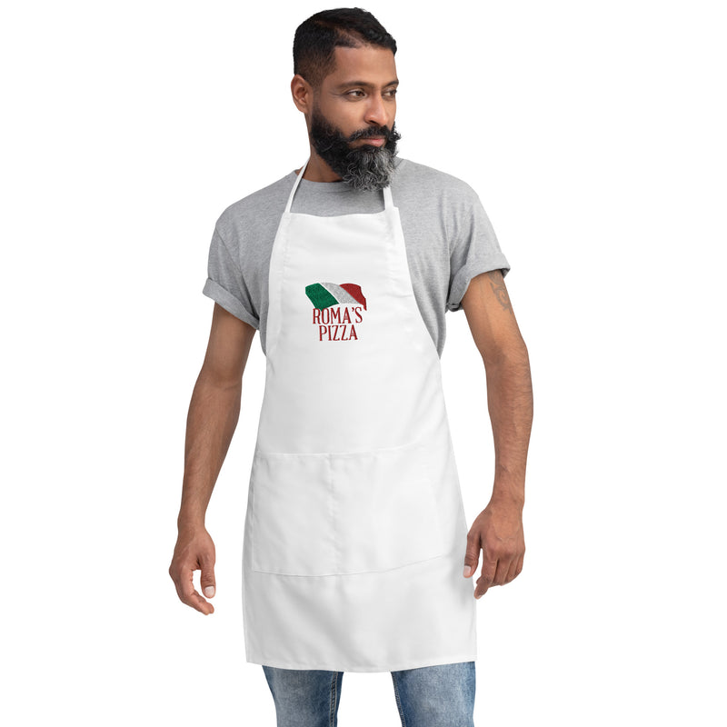 Roma’s Pizza Embroidered Apron