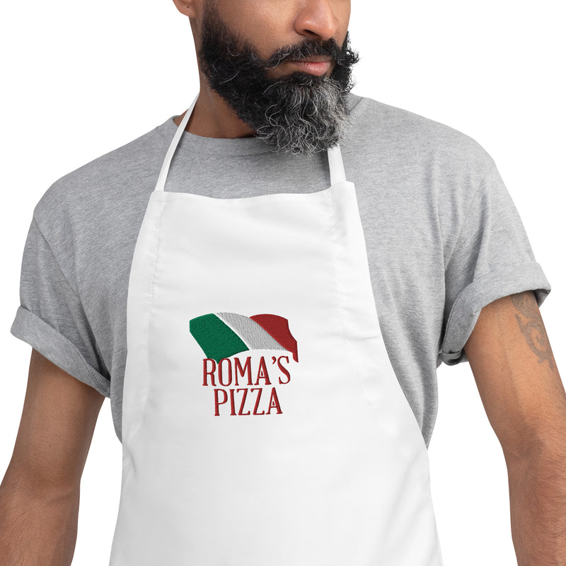 Roma’s Pizza Embroidered Apron
