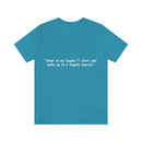 Unisex Jersey Short Sleeve Tee Eagles to a Tequila Sunrise