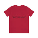 Unisex Jersey Short Sleeve Tee Eagles in Hotel California