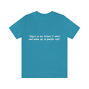 Unisex Jersey Short Sleeve Tee Prince Purple Rain