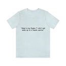 Unisex Jersey Short Sleeve Tee Eagle Tequila Sunrise