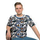 Skulls and Butterflies Halloween Shirt