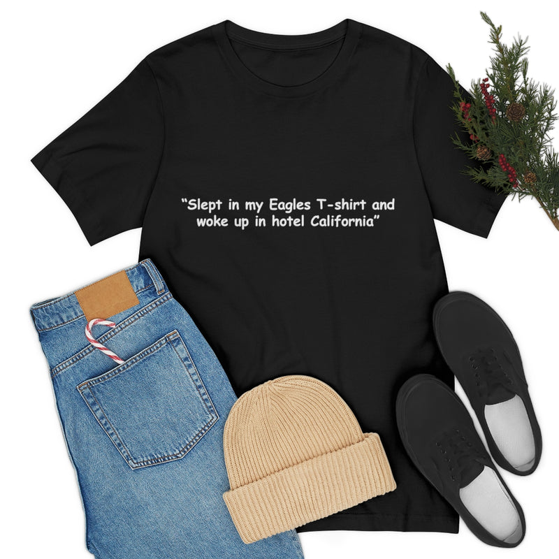 Unisex Jersey Short Sleeve Tee Eagle Hotel California