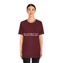 Unisex Jersey Short Sleeve Tee Eagles to a Witchy Woman