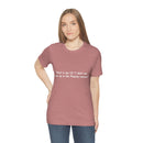 Unisex Jersey Short Sleeve Tee U2 in the Playboy Mansion