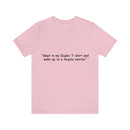 Unisex Jersey Short Sleeve Tee Eagle Tequila Sunrise