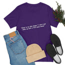 Unisex Jersey Short Sleeve Tee Bob Seger Fire Down Below