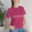 Unisex Jersey Short Sleeve Tee U2 in the Playboy Mansion