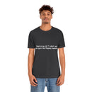Unisex Jersey Short Sleeve Tee U2 in the Playboy Mansion