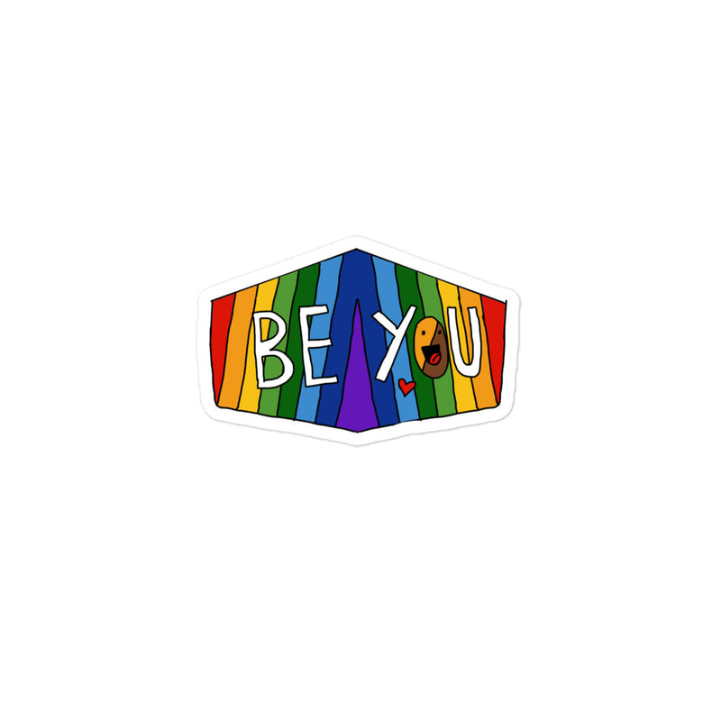 BE YOU Bubble-free stickers