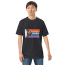 PRIDE Men’s Premium HEAVYWEIGHT Tee Pride