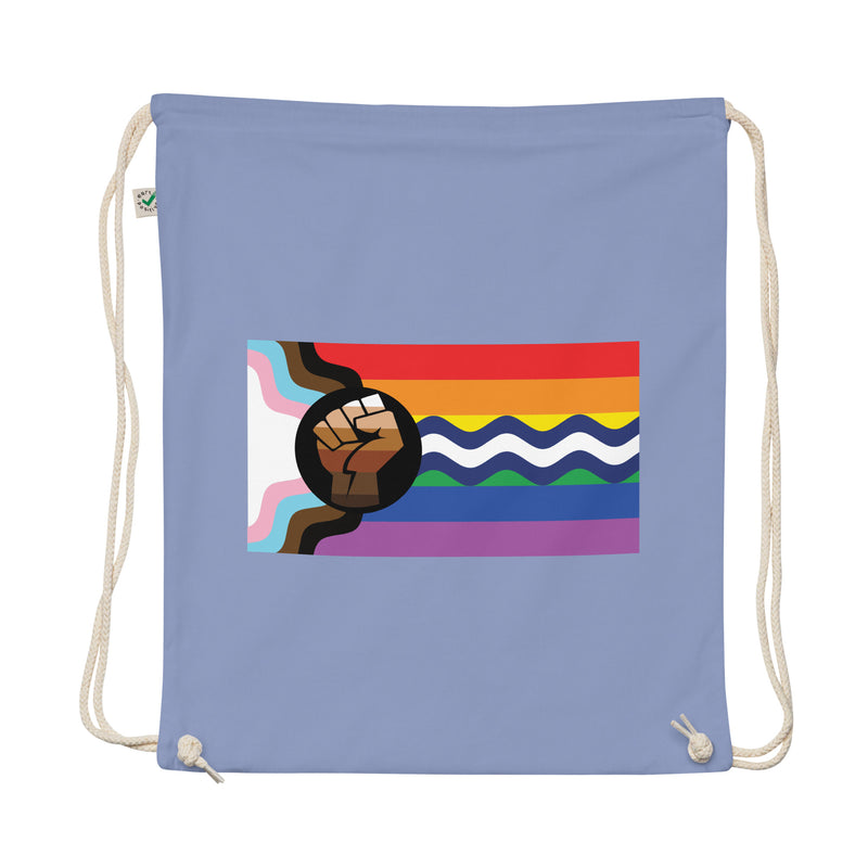 Pride Organic Cotton Drawstring Bag