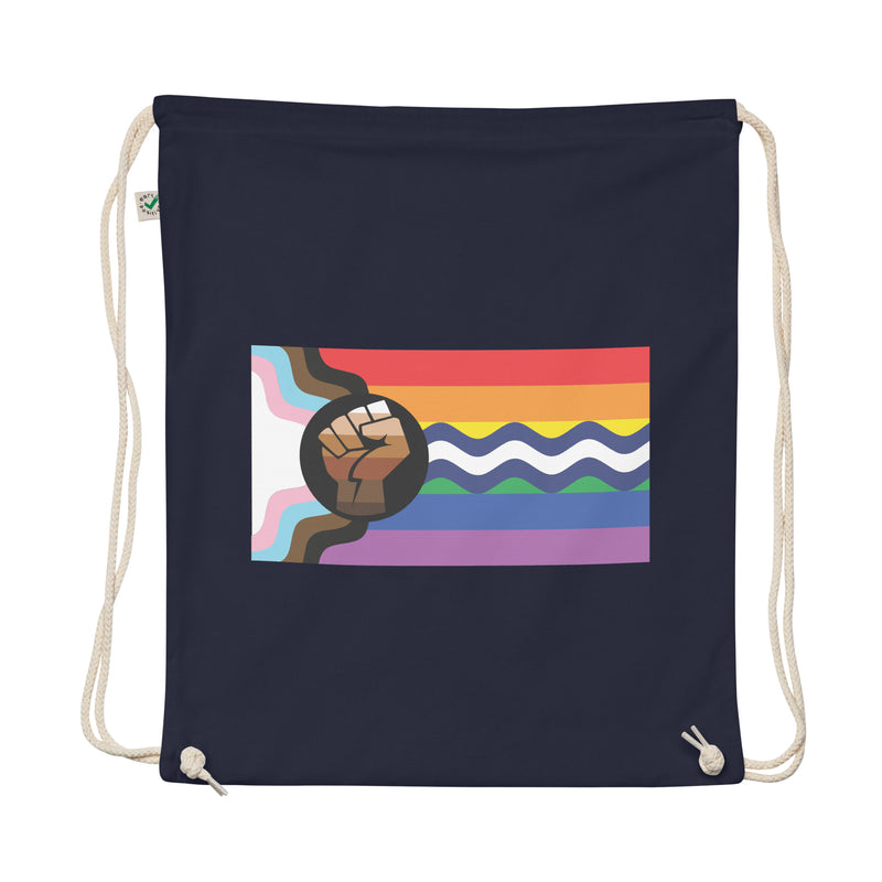 Pride Organic Cotton Drawstring Bag