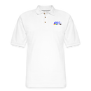 IGBO Men's Pique Polo Shirt - white