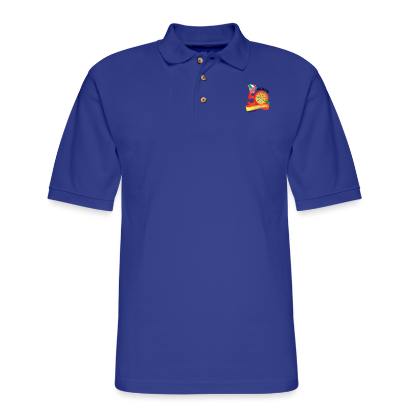 ST4L Sports - Men's Pique Polo Shirt -Roma's 50th - royal blue