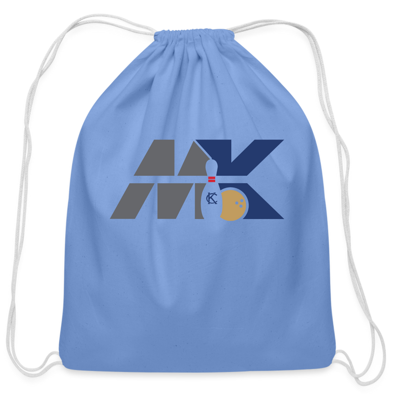 ST4L Sports - Cotton Drawstring Bag - MK - carolina blue