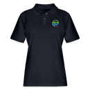 ST4L Sports - Women's Pique Polo Shirt - Mermaid Classic - midnight navy