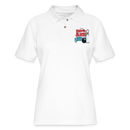 ST4L Sports - WOMEN'S Pique Polo Shirt - Show Me St Louis Classic - white