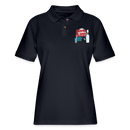 ST4L Sports - WOMEN'S Pique Polo Shirt - Show Me St Louis Classic - midnight navy