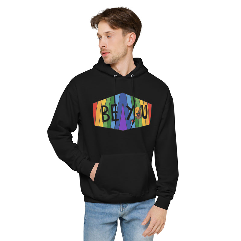 BE You Unisex fleece hoodie