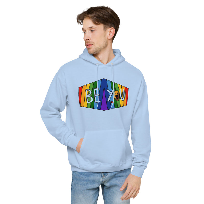 BE You Unisex fleece hoodie